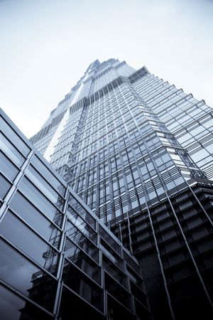 the background of the modern building in shanghai china.