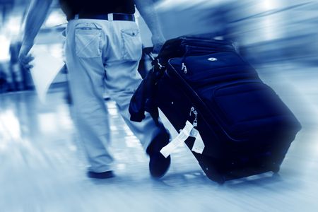 the passenger at the airport.の写真素材