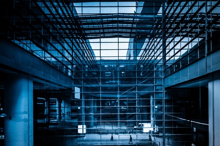 hall of the airport,modern building concept.のeditorial素材