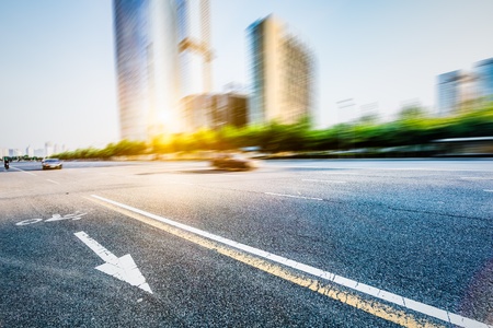 traffice of cityの写真素材