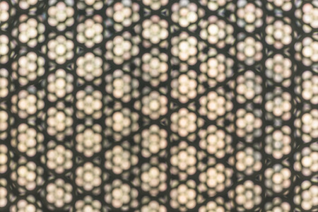circle pattern , modern building decorationの写真素材