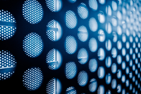 circle pattern , modern building decorationの写真素材