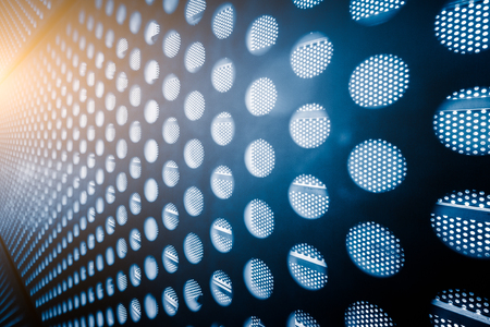 circle pattern , modern building decorationの写真素材
