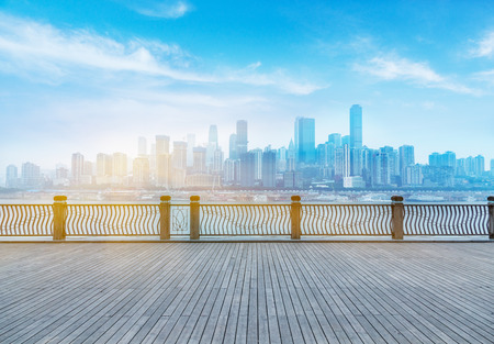 Cityscape of Chongqingの写真素材