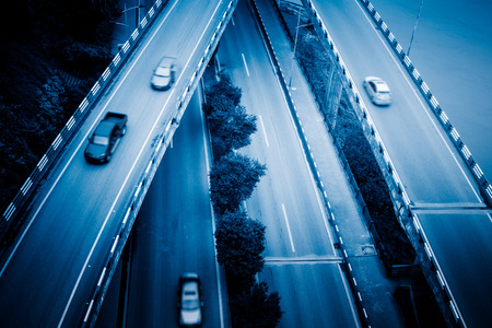 traffic on chongqing interchange