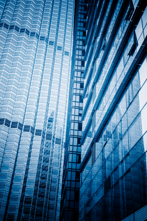 modern glass buildingの写真素材
