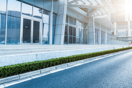 office building entranceのeditorial素材