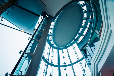 top of office building interiorのeditorial素材