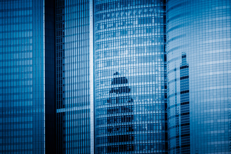 glass buildingの写真素材