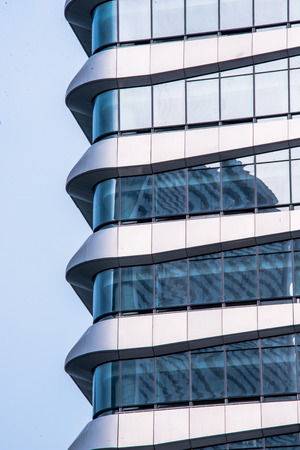 facade of modern building,china.のeditorial素材
