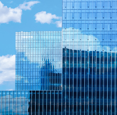 facade of modern building,china.の写真素材