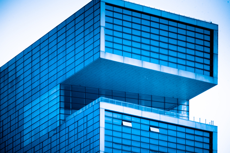 facade of modern building,china.