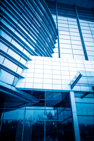 facade of modern building,china.のeditorial素材