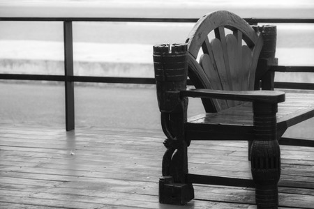 chair seasideの写真素材