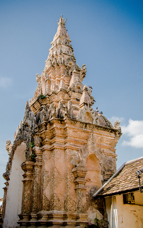 Church of the Thai Temple on selective focusの写真素材