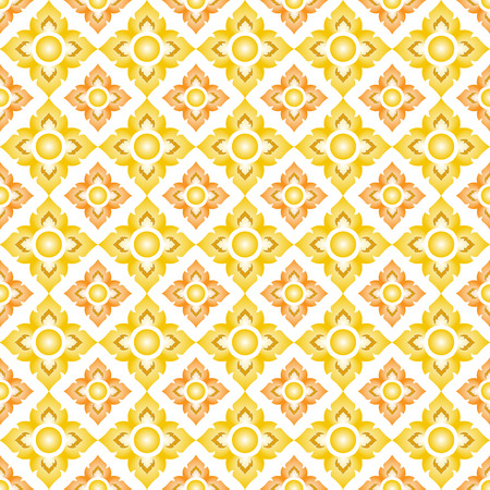 Colourful stripe pattern Thailand on white backgroundのイラスト素材