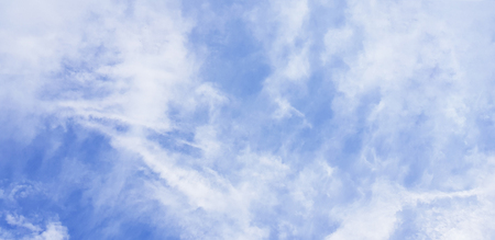 Soft white clouds and blue sky, beautiful. Beautiful natural cloud as background.