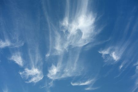 Strange Cirrus Cloud Formations