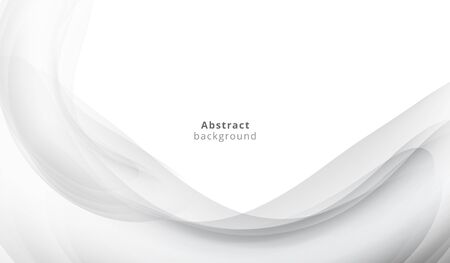 Abstract Geometric modern white and gray color background for template design. Vector illustrationのイラスト素材