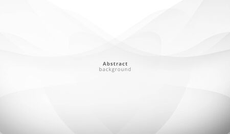 Abstract Geometric modern white and gray color background for template design. Vector illustrationのイラスト素材