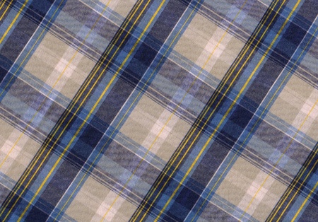 plaid fabricの写真素材