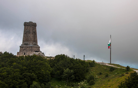 Monument to Freedom Shipka, Stoletov peak for your designのeditorial素材