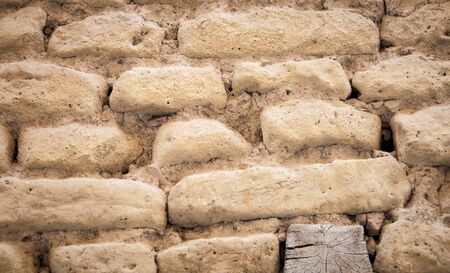 abstract background with stone wallの写真素材