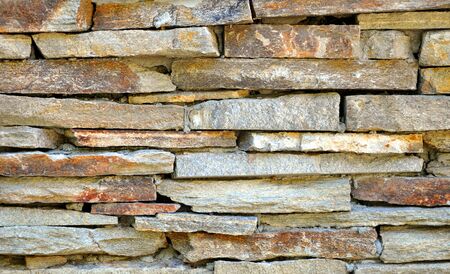 abstract background with stone wallの写真素材