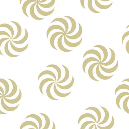 Seamless vector pattern with Georgian symbol Borjgali for your designのイラスト素材