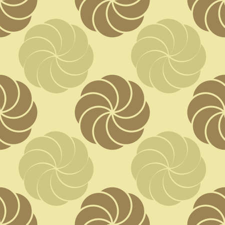 Seamless vector pattern with Armenian eternity sign Arevakhachのイラスト素材