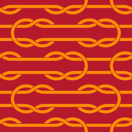 Seamless vector pattern with ancient symbol Hercules knot for your projectのイラスト素材
