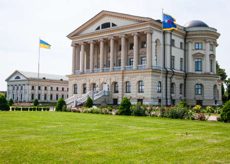 Baturyn, Chernihiv, Ukraine - 06/23/2021: Palace of Hetman of Ukraine Kyrylo Rozumovskyiのeditorial素材