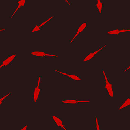 Seamless pattern with ancient Arrowheads for your projectのイラスト素材