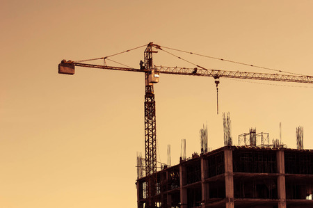 Construction Siteの写真素材