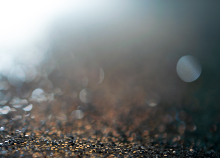 glitter lights grunge background, glitter defocused abstract Twinkly Lights Stars Christmas light Background.の写真素材