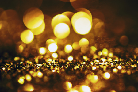 glitter lights grunge background, glitter defocused abstract Twinkly Lights and Stars Christmas Background.の写真素材