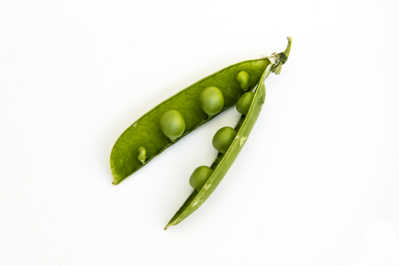 Sweet green peasの写真素材