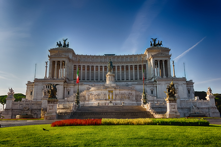 Vittoriano or Altar of the Fatherland in Rome, Italyのeditorial素材