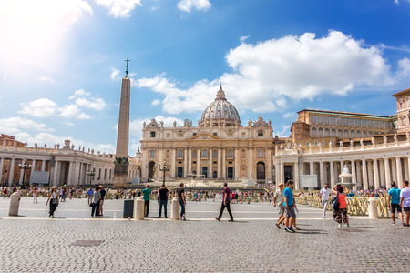 Vatican, Rome / Italy - August 24, 2018: St. Peter'sのeditorial素材