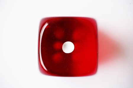 dice on white の写真素材
