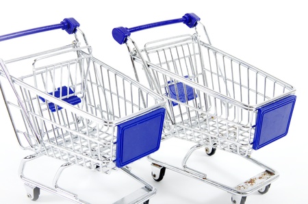 shopping cart isolated