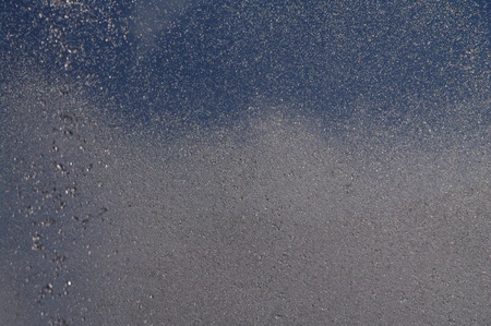 rainfall water drops in the blue sky