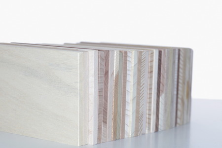 wooden boards on an isolated background
