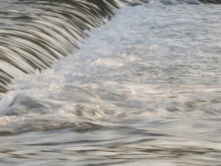 Beautiful view of flowing water