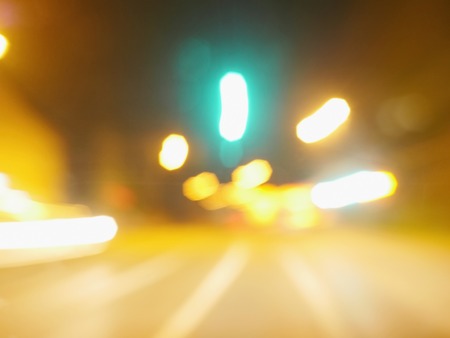 Abstract blurry bokeh background lightsの写真素材