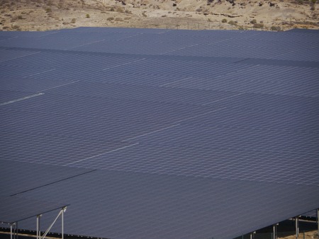 Solar panel renewable eco energy field
