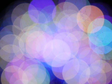 Abstract blurry bokeh background lightsの写真素材
