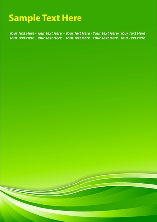 Green backgroundのイラスト素材