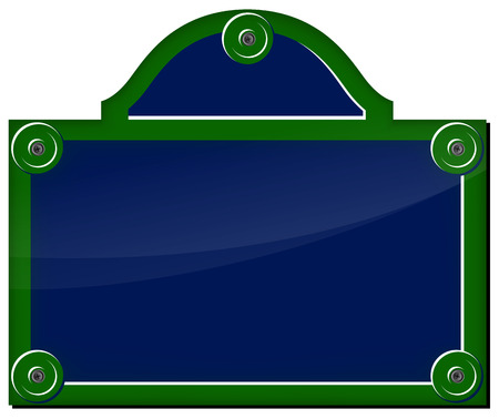 Vector illustration of parisian plate on white backgroundのイラスト素材