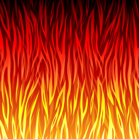Vector illustration of fire background abstract conceptのイラスト素材